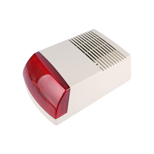 Sirène Flash Extérieure Filaire Haute Puissance 50W, PA-200