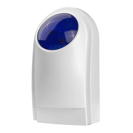 Sirène extérieure avec flash rouge, peut être utilisée comme batterie de secours 1,2 A 12 V, PA-100, PA-100 rouge