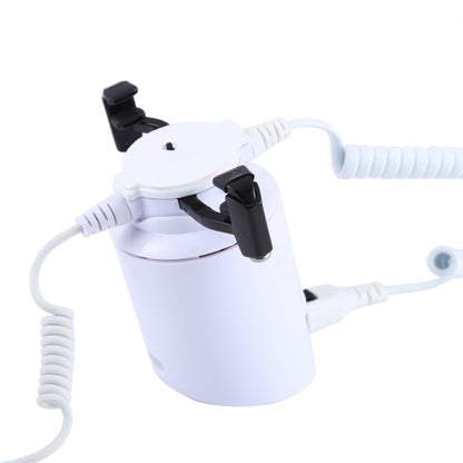 Système de sécurité pour support d'écran cylindrique Alarme antivol / Support d'écran antivol avec télécommande infrarouge pour smartphones avec port Micro-USB, cylindrique ABS Micro-USB