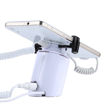 Système de sécurité pour support d'écran cylindrique Alarme antivol / Support d'écran antivol avec télécommande infrarouge pour smartphones avec port Micro-USB, cylindrique ABS Micro-USB