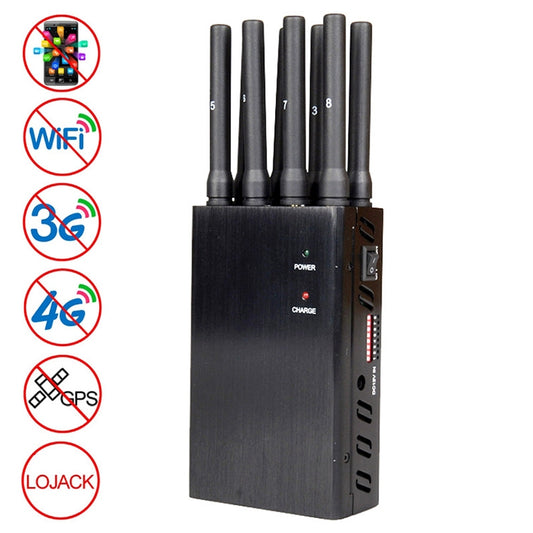 JAX-121A-8 GSM / DCS / WiFi / 3G / 4G / GPS / LOJACK Mobile Phone Signal Isolator, Coverage: 20 meters, GSM / DCS / WiFi / 3G / 4G / GPS / LOJACK