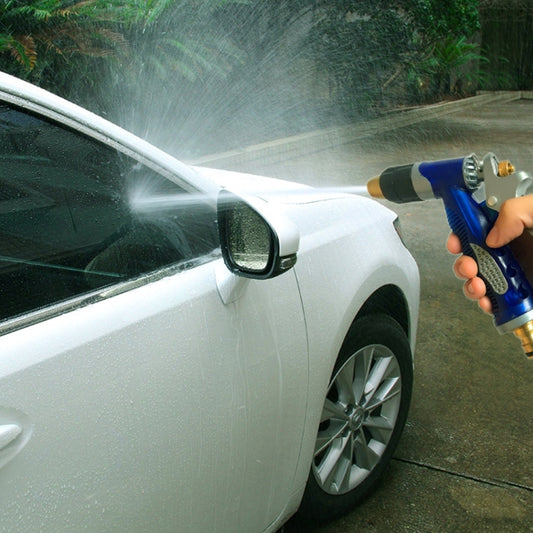 KANEED Buse de tuyau d'arrosage haute pression Tête de pistolet à eau en cuivre pour lavage de voiture à domicile, tuyau d'arrosage