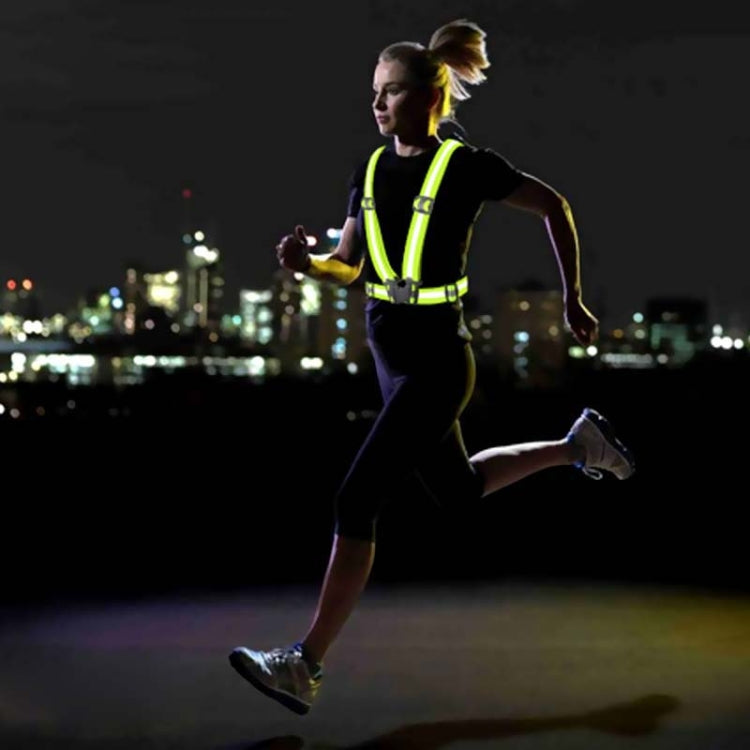 Night Riding Running Flexible Reflective Safety Vest