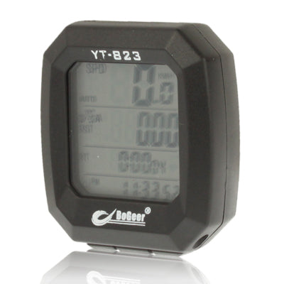 LCD Electronic Bicycle Speedometer , YT-823