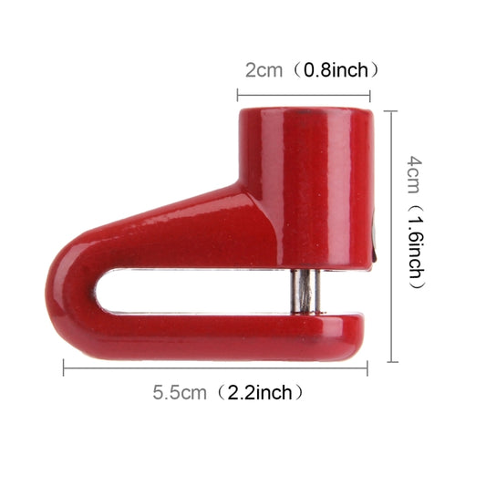 Antivol bloque-disque pour vélo, moto, scooter, livraison couleur aléatoire