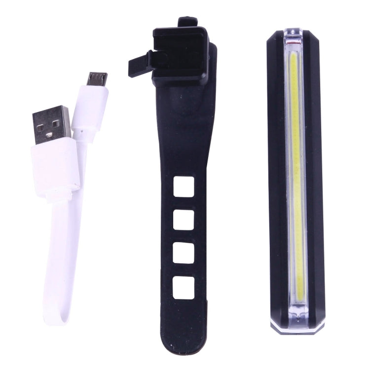 RPL-2266 5-mode 100LM USB Rechargeable Bicycle COB LED Taillights, RPL-2266(White Light)