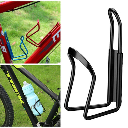 Portable Drinking Cup Water Bottle Cage Holder Bottle Carrier Bracket Stand for Bike, Red, Black, Blue, Gold, Silver