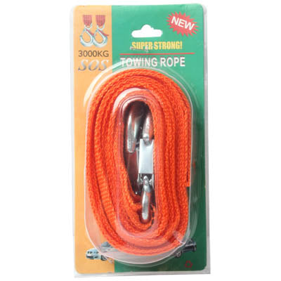 4 Meters Load 3 Tons of Tow Rope, Random Color Delivery, 4 Meters