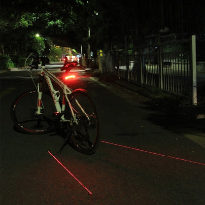 Meilan X5 Wireless Remote Control Laser Tail Lamp for Bicycle, Waterproof Level: IPX4, Wireless Remote Control Laser Tail Lamp