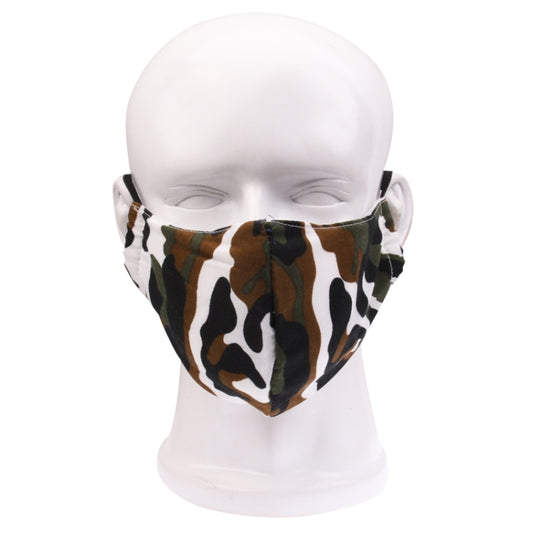 Masque respirateur / Masques de protection anti-poussière en coton camouflage, Masque de protection
