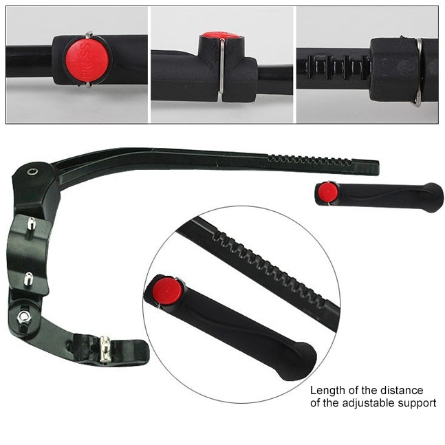 Double béquille latérale réglable pour vélo de montagne