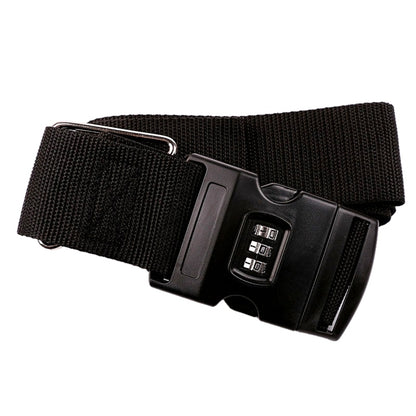 Luggage Strap Cross Belt Adjustable Packing Band Belt Strap with Password Lock for Luggage Travel Suitcase
