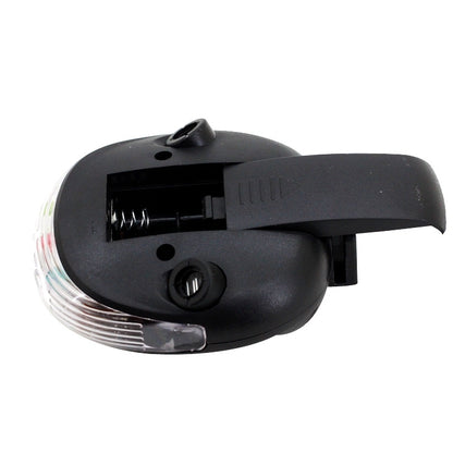 Shell Shape Bicycle Safety Rear Warning Tail Light with 2 Laser Beams and Colorful Lights, Shell Shape Colorful Lights