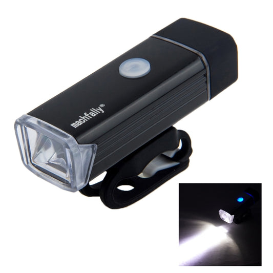 MC-QD001 180 lumens USB Rechargeable Lampe LED lumineuse en aluminium avec support de guidon