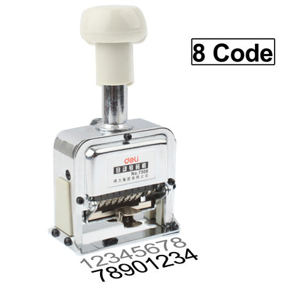 High Performance Metal Material Automatic Numbering Machine (8 Code), 8 Code