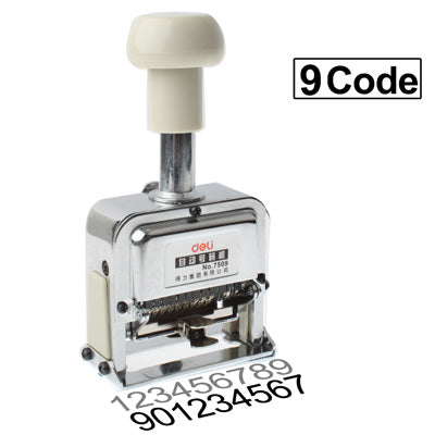 High Performance Metal Material Automatic Numbering Machine (9 Code), 9 Code