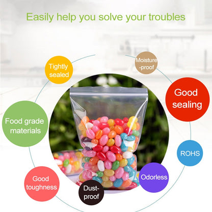 100pcs Self Adhesive Seal High Quality Plastic Opp Bags (12x18cm)