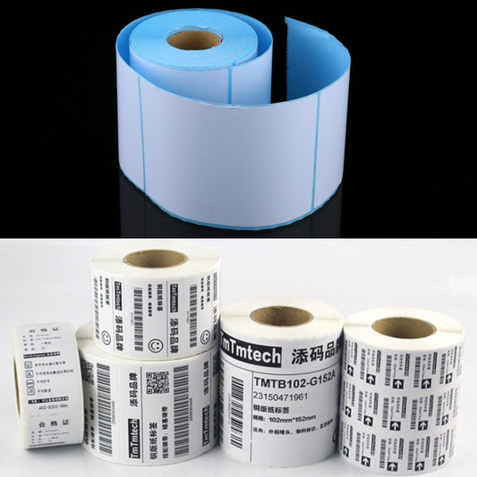 Thermal Printing Paper / Thermal Adhesive Label Paper, Size: 150mm x 100mm（350pcs Labels）, Size: 150mm x 100mm