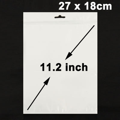 Sac antistatique à fermeture éclair de 10,5 pouces, taille : 27 x 18 cm (100 pièces dans un paquet, le prix est pour 100 pièces)