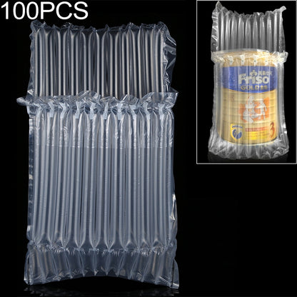 100 PCS Air Column Cushion Bag Packing with Customized Logo & Design for Mobile Phones & Spare Parts & Gift Box Package, Size: 23 x 15 x 3.5 cm, 23x15x3.5cm