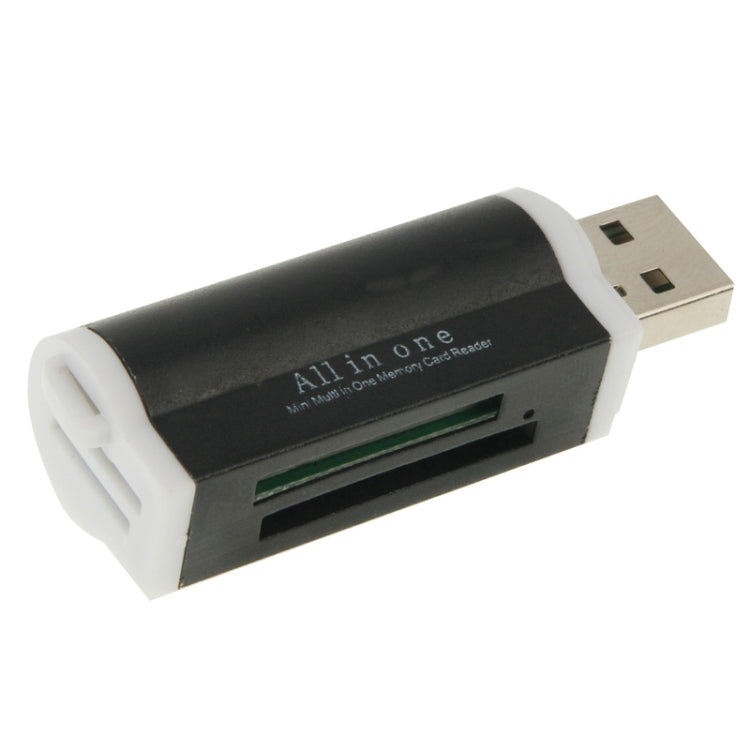 Lecteur de carte mémoire 2 pièces Multi tout-en-un USB 2.0 Micro SD SDHC TF M2 MMC MS PRO DUO