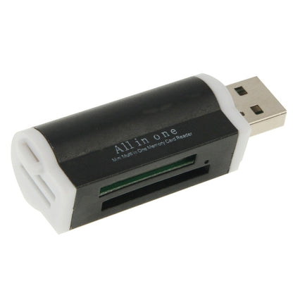 Lecteur de carte mémoire 2 pièces Multi tout-en-un USB 2.0 Micro SD SDHC TF M2 MMC MS PRO DUO