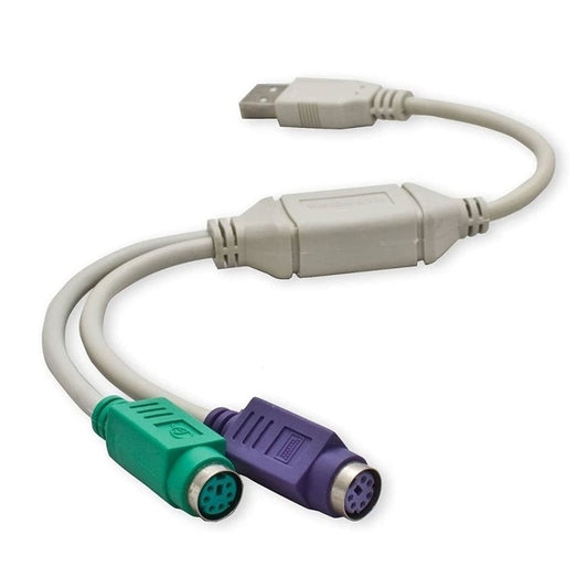 USB to PS/2 Adapter Cable for keyboard and Mouse , normal quality