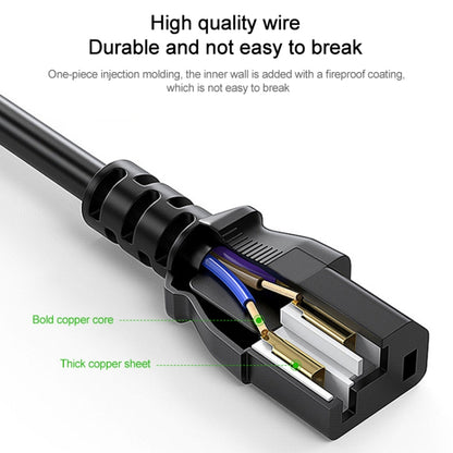 EU Power Cord, Cable Length: 1.2m, 1.2m