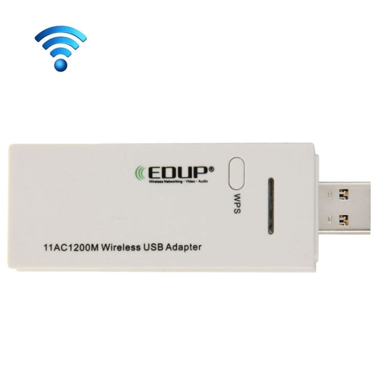 EDUP AC-1601 Adaptateur USB 3.0 Wi-Fi sans fil double bande 802.11AC 1200 M, AC-1601 1200 Mbps