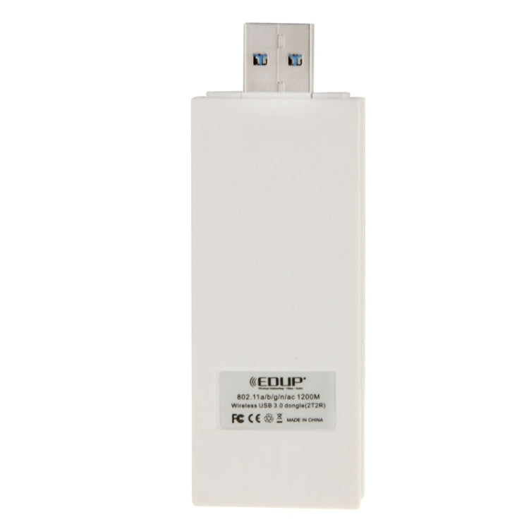 EDUP AC-1601 Adaptateur USB 3.0 Wi-Fi sans fil double bande 802.11AC 1200 M, AC-1601 1200 Mbps