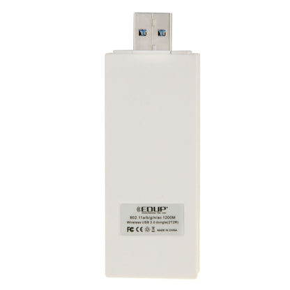 EDUP AC-1601 Adaptateur USB 3.0 Wi-Fi sans fil double bande 802.11AC 1200 M, AC-1601 1200 Mbps