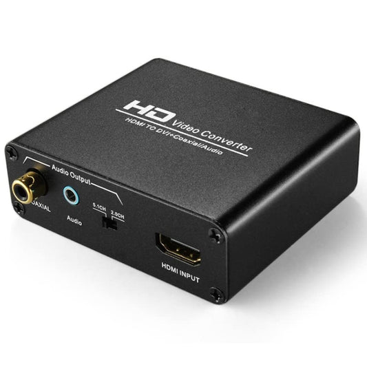 HDV-339 Full HD HDMI to DVI + Digital Coax / Analog Stereo Audio Converter Adapter