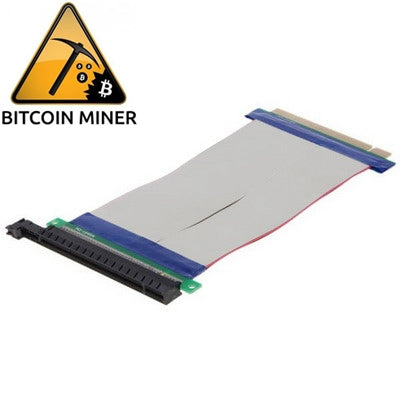 Câble rallonge flexible pour carte de montage PCI Express 16X, longueur du câble : 15 cm, longueur 16X : 15 cm