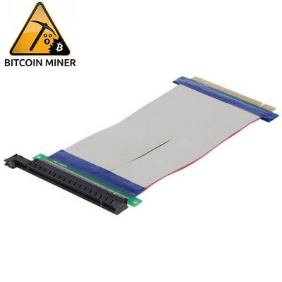 Câble rallonge flexible pour carte de montage PCI Express 16X, longueur du câble : 15 cm, longueur 16X : 15 cm