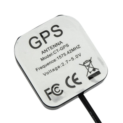 Antenne GPS de véhicule Récepteur actif Base magnétique Adaptateur de montage Antenne connecteur mâle SMA, Longueur de câble : 3m, Connecteur mâle SMA