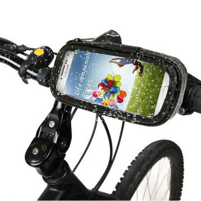 Support Vélo & Housse Tactile Robuste Étanche / Anti-sable / Anti-neige / Anti-saleté pour Téléphone 5,5 pouces, Pour 5,5 pouces