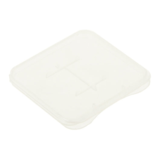 100 PCS Transparent Plastic Storage Card Box for TF Card, TF Card