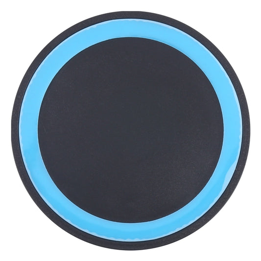 Universal QI Standard Round Wireless Charging Pad (White + Red)