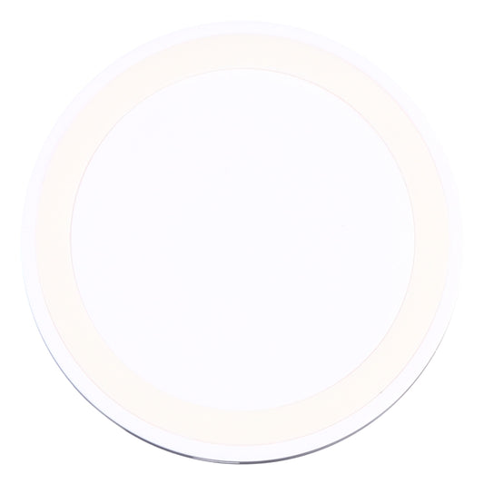 Universal QI Standard Round Wireless Charging Pad (White + Red), White, Black + White, Black + Orange, White + Black, Black + Blue, Black + Red, Grey+Black, White + Red