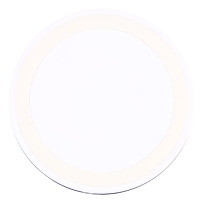 Universal QI Standard Round Wireless Charging Pad (White + Red), White, Black + White, White + Black, Grey+Black, White + Red