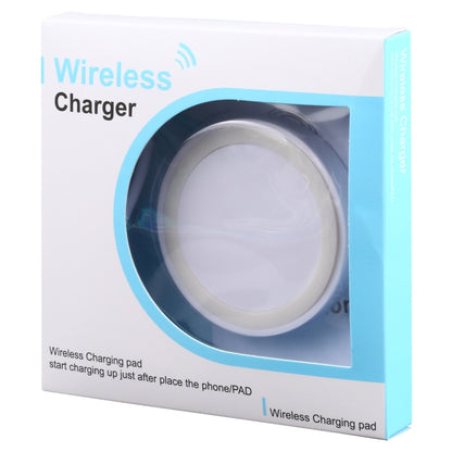 Universal QI Standard Round Wireless Charging Pad (White + Red), White, Black + White, White + Black, Grey+Black, White + Red