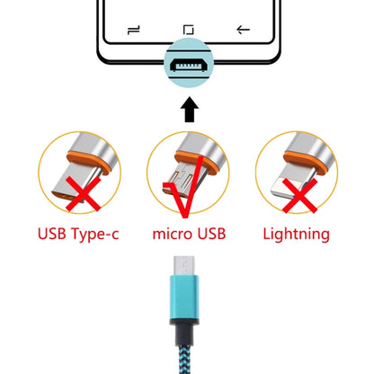 2m Woven Style Micro USB to USB 2.0 Data / Charger Cable