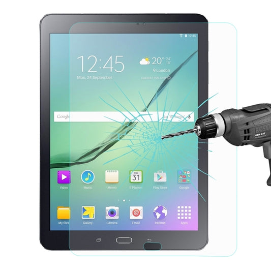 Film en Verre Trempé Anti-explosion ENKAY Hat-Prince 0.33mm 9H de Dureté de Surface 2.5D pour Galaxy Tab S2 9.7 / T815, Galaxy Tab S2 9.7 / T815