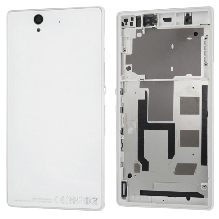 Hochwertiger Mittelrahmen + Akkudeckel für Sony L36H, für Xperia Z / L36h