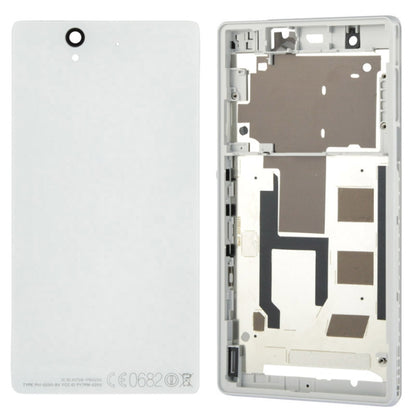 Hochwertiger Mittelrahmen + Akkudeckel für Sony L36H, für Xperia Z / L36h