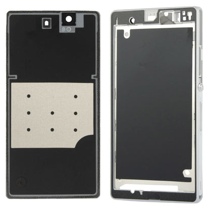 Hochwertiger Mittelrahmen + Akkudeckel für Sony L36H, für Xperia Z / L36h