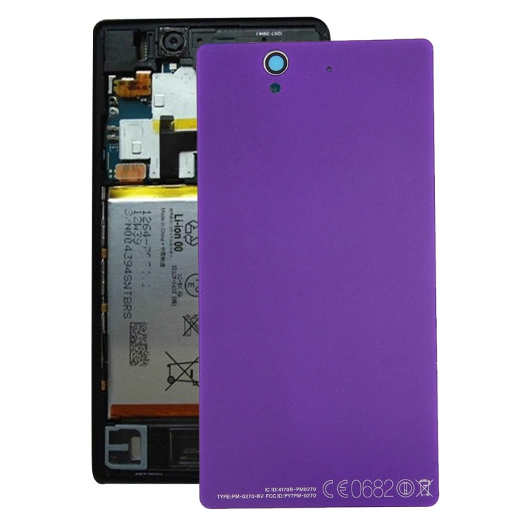 Aluminium  Battery Back Cover for Sony Xperia Z / L36h, For Sony Xperia Z / L36h, For Xperia Z / L36h Aluminium, For Xperia Z / L36h
