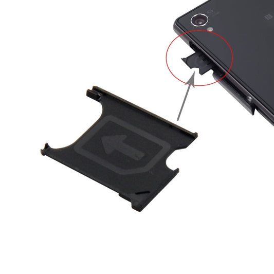 Tiroir de carte Micro SIM pour Sony Xperia Z1 / L39h, pour Xperia Z1 / L39h