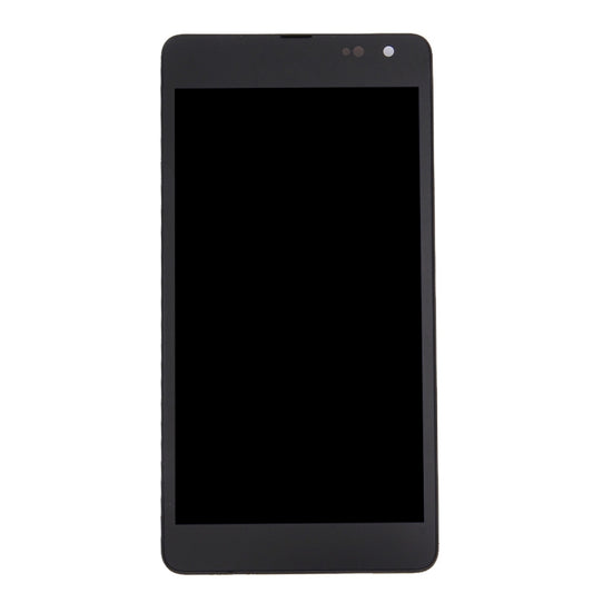 3 in 1 for Microsoft Lumia 535 2C (LCD + Frame + Touch Pad) Digitizer Assembly, For Lumia 535 Black