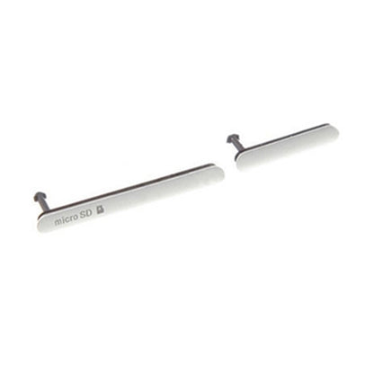 Micro SD / USB Data Charging Port Cover + SIM Card Cap Dustproof Block Set for Sony Xperia Z3, For Xperia Z3